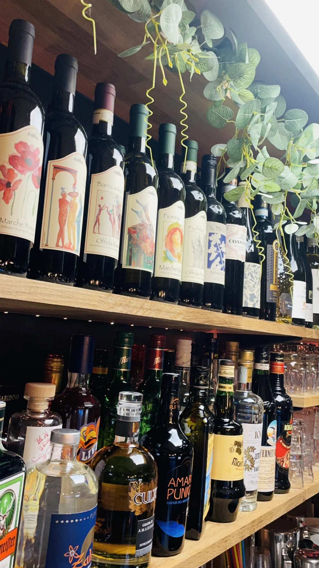 Wine selection